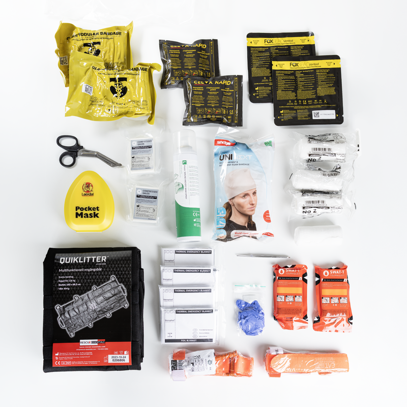 Presto Akutväska Large PDV, Presto en av våra beprövade produkter inom första hjälpen. Det är alltid ett tryggt val med Presto Akutväska Large PDV från Prestofirstaid.se