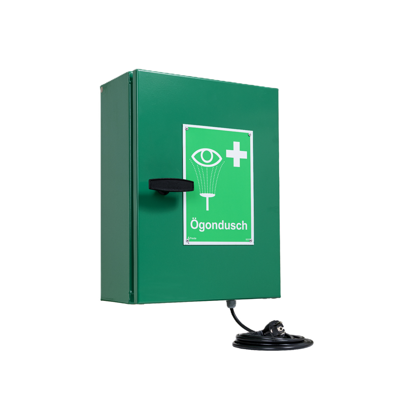 Värmeskåp Presto Ögondusch inkl. 3x250 ml (12V/220V), Presto en av våra beprövade produkter inom första hjälpen. Det är alltid ett tryggt val med Värmeskåp Presto Ögondusch inkl. 3x250 ml (12V/220V) från Prestofirstaid.se