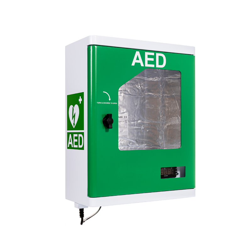 AED-skåp för utomhusbruk, Presto en av våra beprövade produkter inom första hjälpen. Det är alltid ett tryggt val med AED-skåp för utomhusbruk från Prestofirstaid.se