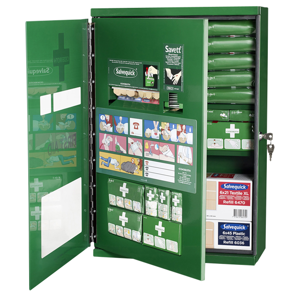 Cederroth Första hjälpen-skåp, dubbeldörr, Cederroth en av våra beprövade produkter inom första hjälpen. Det är alltid ett tryggt val med Cederroth Första hjälpen-skåp, dubbeldörr från Prestofirstaid.se