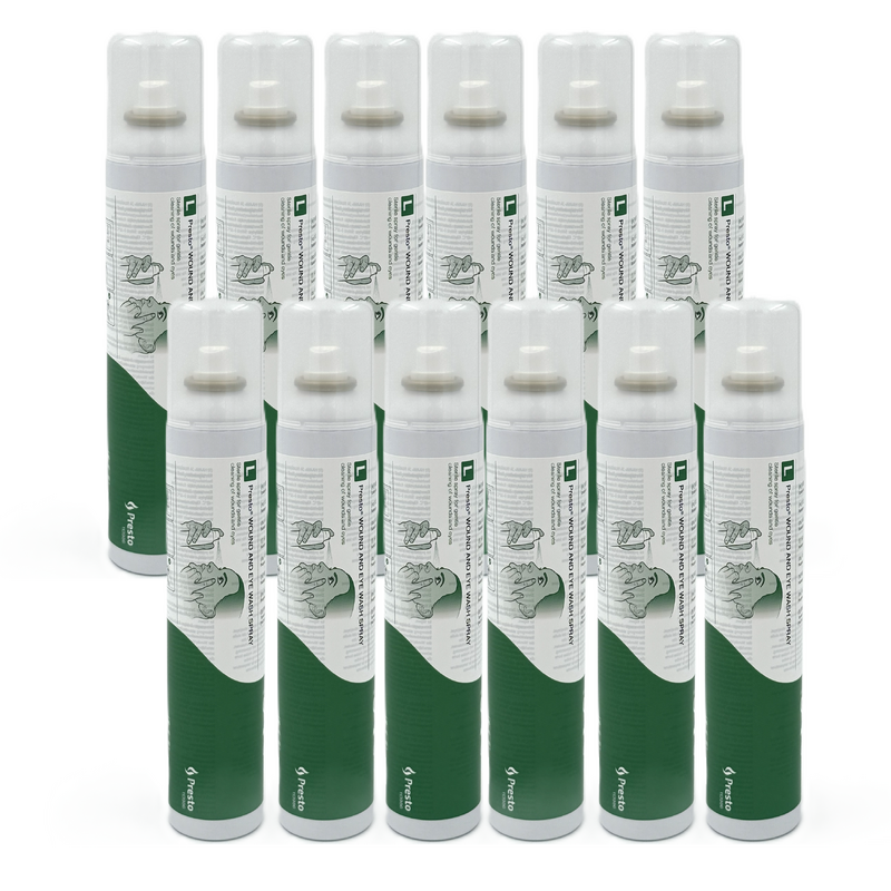 Presto Ögondusch 250ml, 12 st, Presto en av våra beprövade produkter inom första hjälpen. Det är alltid ett tryggt val med Presto Ögondusch 250ml, 12 st från Prestofirstaid.se